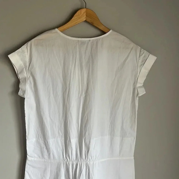 Vince Roll Sleeve poplin Dress - Picture 7 of 11